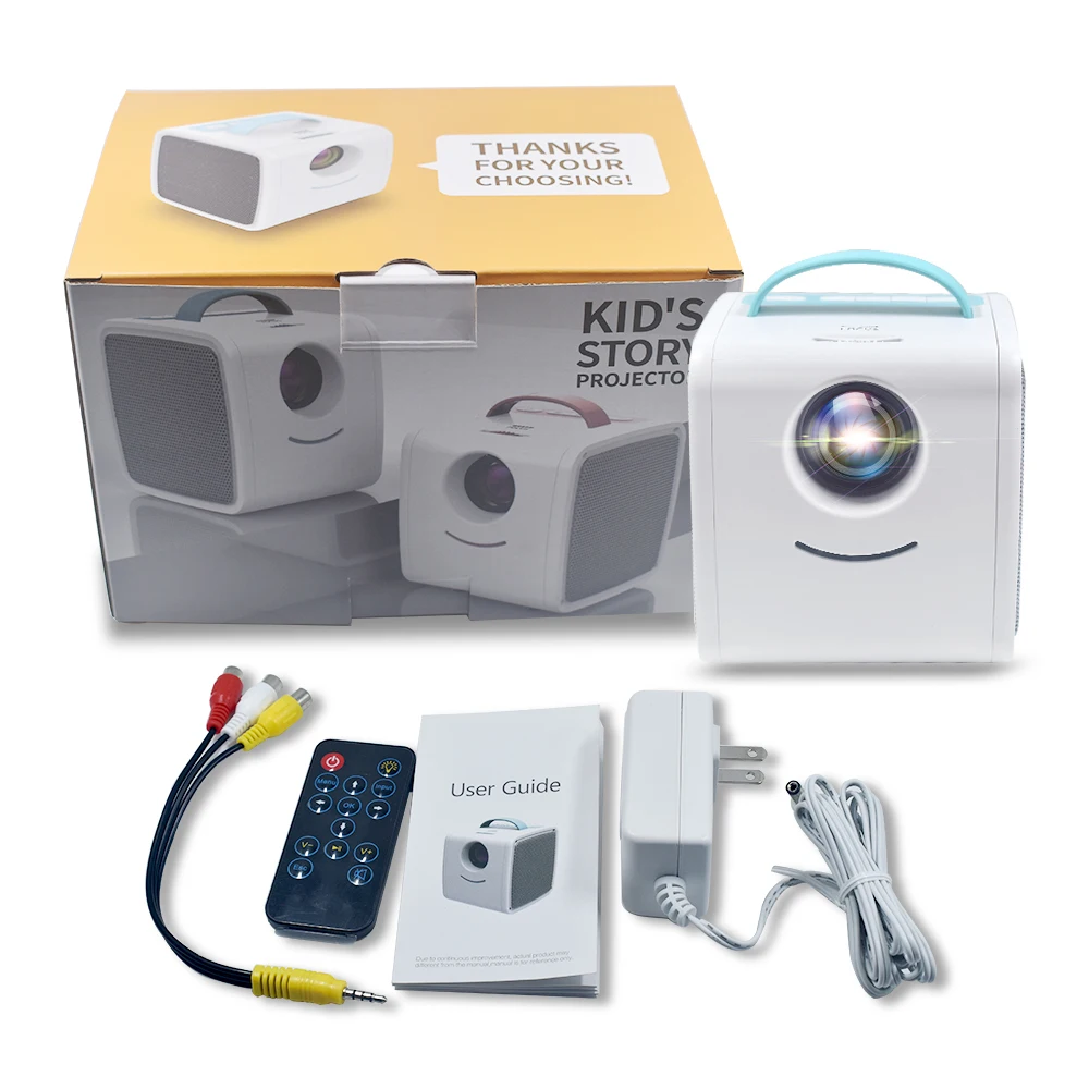 Salange q2 mini projetor portátil projetor sistema de teatro em casa crianças educação presente das crianças pai-criança mini led beamer-5