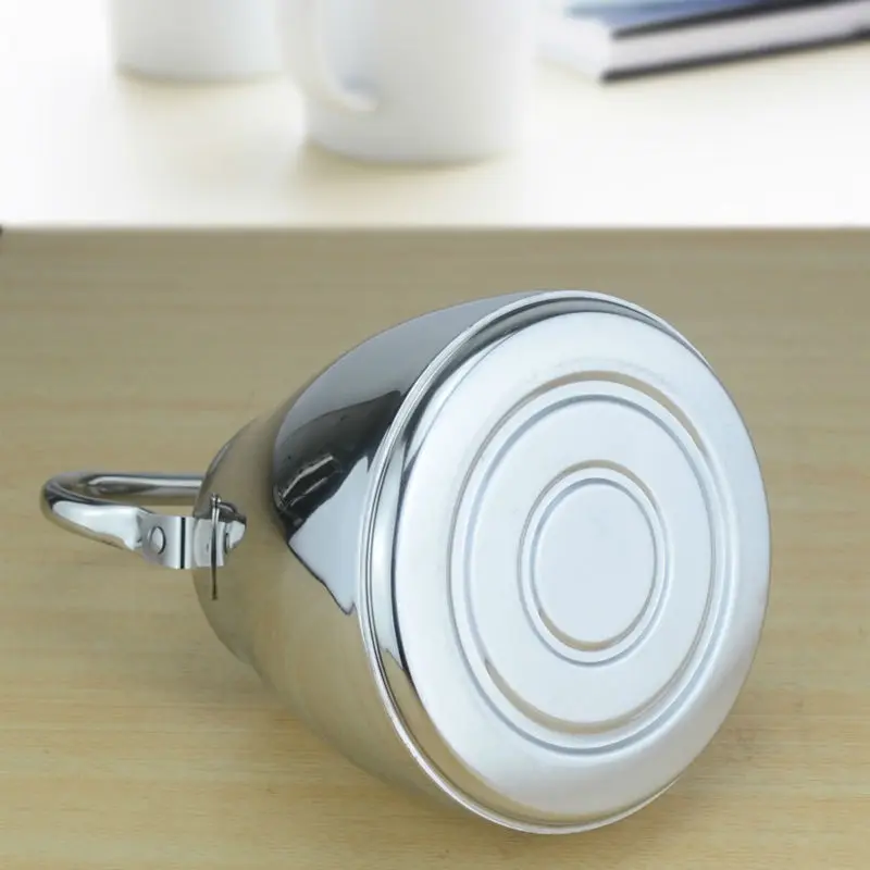 Asian restaurant style stainless steel tea pot