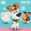 LOZ Diamond Blocks Jack Russell Terrier Dog Cartoon Anime DIY Building Blocks Cute Mini Animal Figure Plastic Toy for Child 9788 ► Photo 1/6