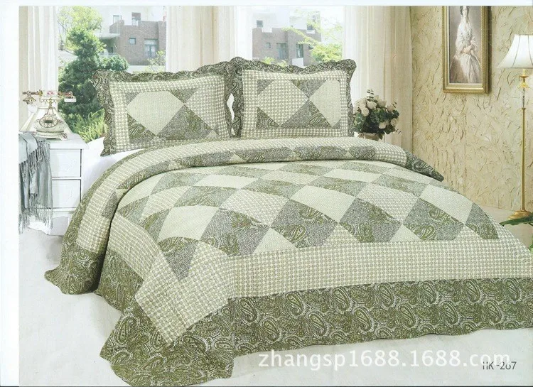 Импортный бутик одеяло из трех частей постельных принадлежностей