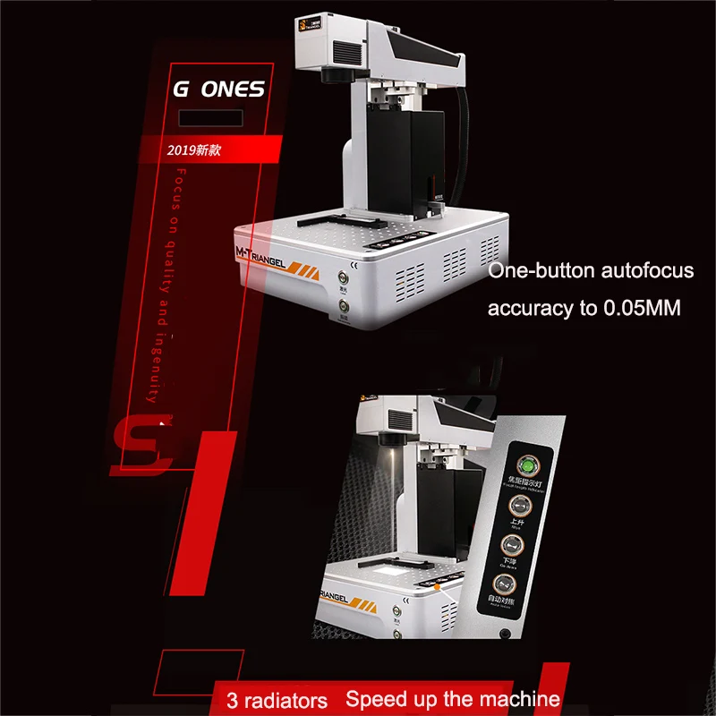  2019 Fully Automati Laser Separator Machine For iPhone X XS Max 8 8+ Back Glass Remover LCD Separat