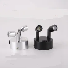 Светодио дный зарядки двойной голова прожекторы Свадебные огни Выставка ювелирных изделий счетчики точечного освещения лампы для проходов Z110614