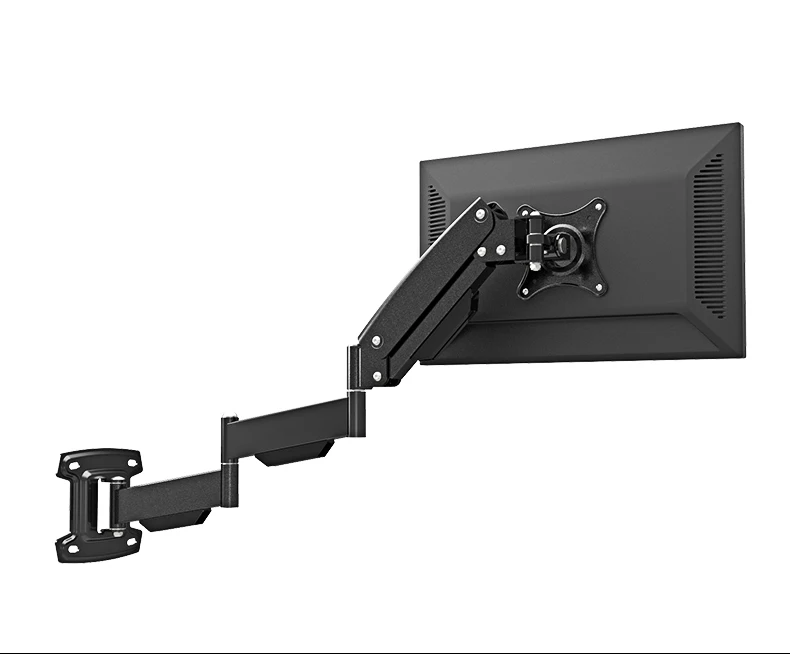 BL-LG312A ультра-длинная газовая пружинная рукоятка 1"-27" держатель для монитора полное движение lcd tv Крепление загрузка 1,5-7 кг VESA 75/100 мм