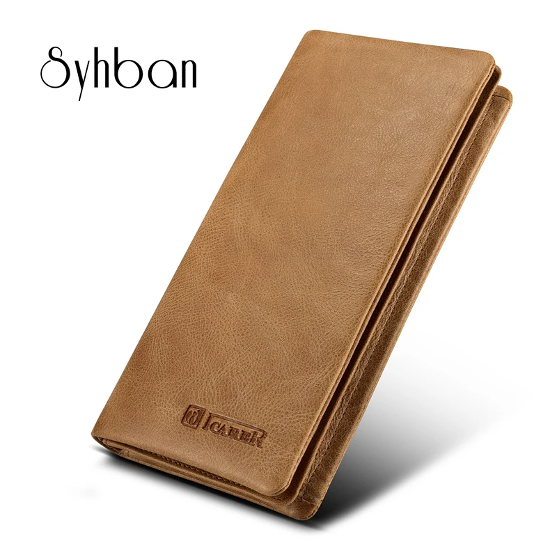 2017 For iPhone 6 7plus Fashion Handmade Genuine Real Leather Wallet 4 7 5 5 inch