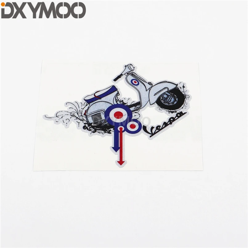 

Motorcycle Motocross Bike Sticker Auto Body Tail Window Car Styling Vinyl Decal for FLY125 Italy Piaggio Vespa Mods