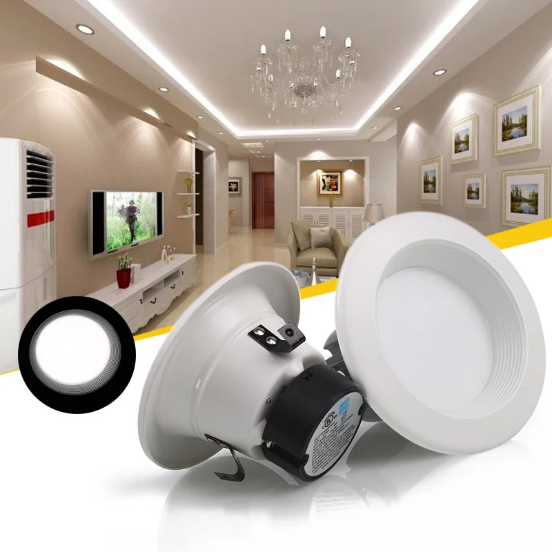 

2pcs 2835SMD 120V LED DownLight Lights Living Room Chandelier Recessed Trim Dimmable Retrofit Can Lampada Led