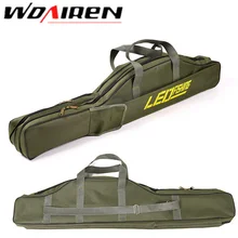 100 см портативная многофункциональная Складная Рыболовная Сумка, переноска для удочек, сумка для хранения инструментов, чехол, профессиональная Рыболовная Снасть для хранения