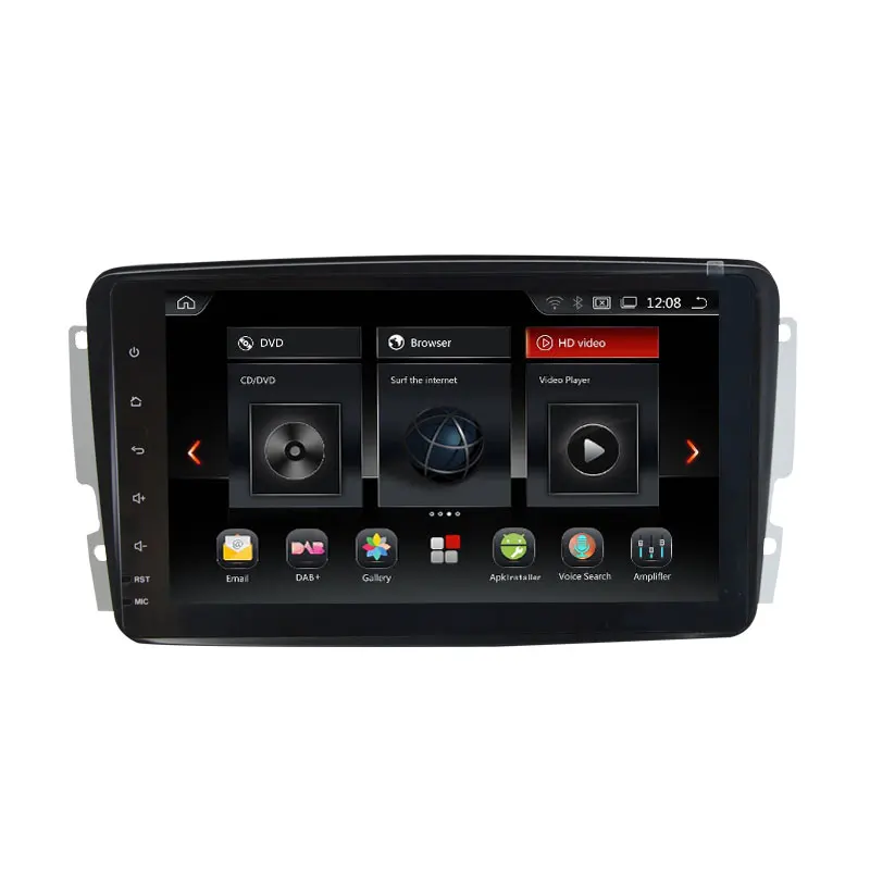 Top 8 Inch Android 9.0 Octa Core Car Radio Stereo Systemr For Mercedes Benz W209 W203 W168 W163 Viano W639 Vito Vaneo Navigation 1