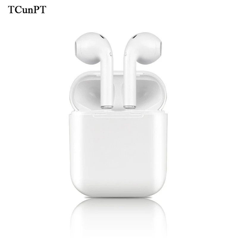 

TCunPT I9S Wireless Earphone Bluetooth Headset In-Ear Invisible Earbud Headphone for IPhone 8 7 Plus 7 6 6s and Android PK I7