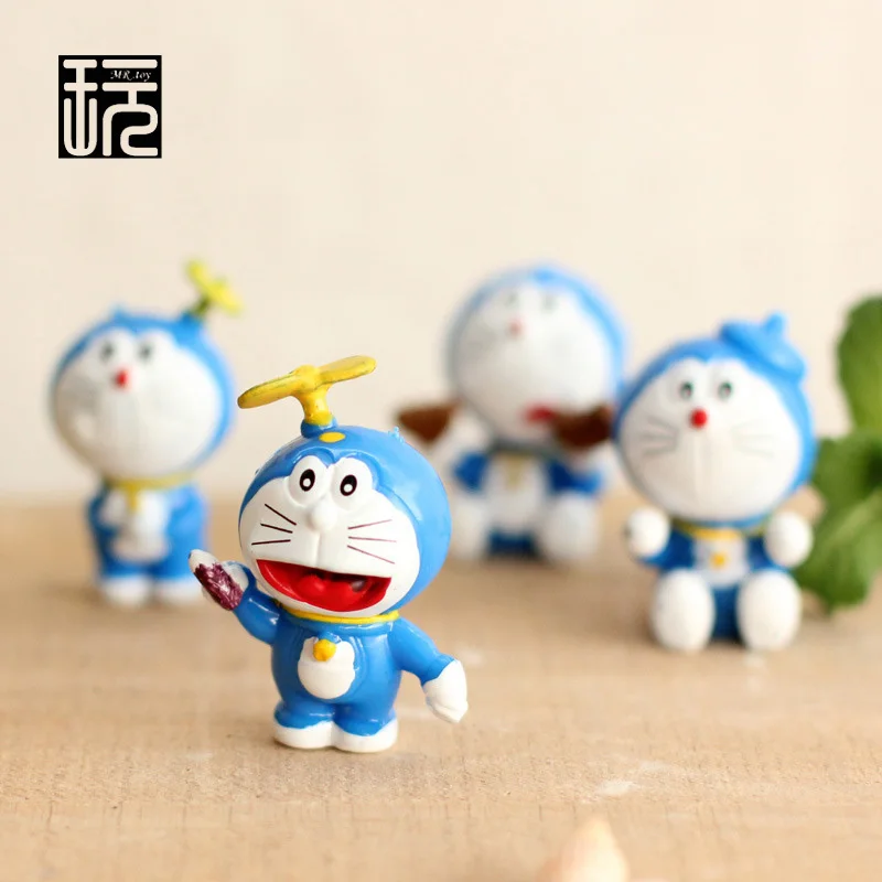 Cartoon Anime Doraemon Mini Fairy Garden Miniatures Diy Doll House