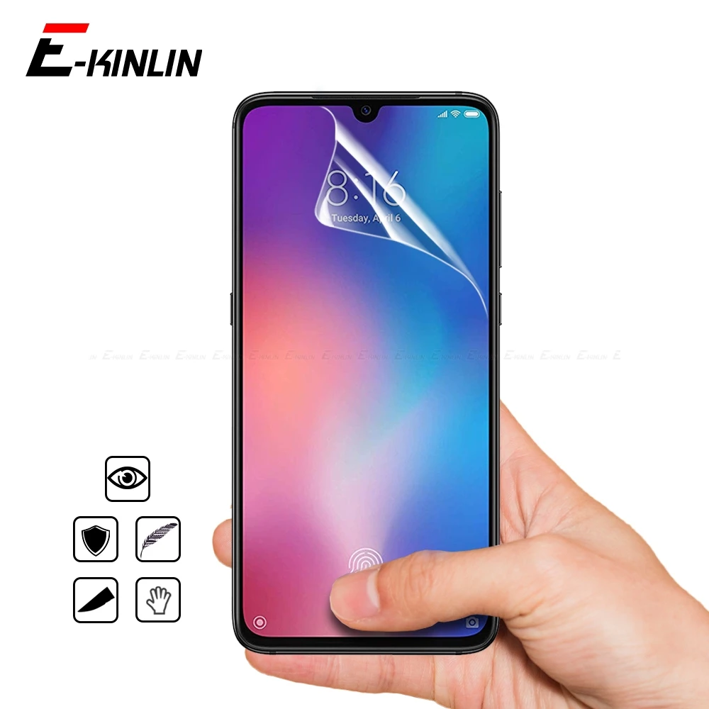 

Soft Nano Explosion Proof Screen Protector Protective Film For Xiaomi Redmi Note 7 6 5 K20 Mi 9T 9 8 SE Pro A2 Lite PocoPhone F1