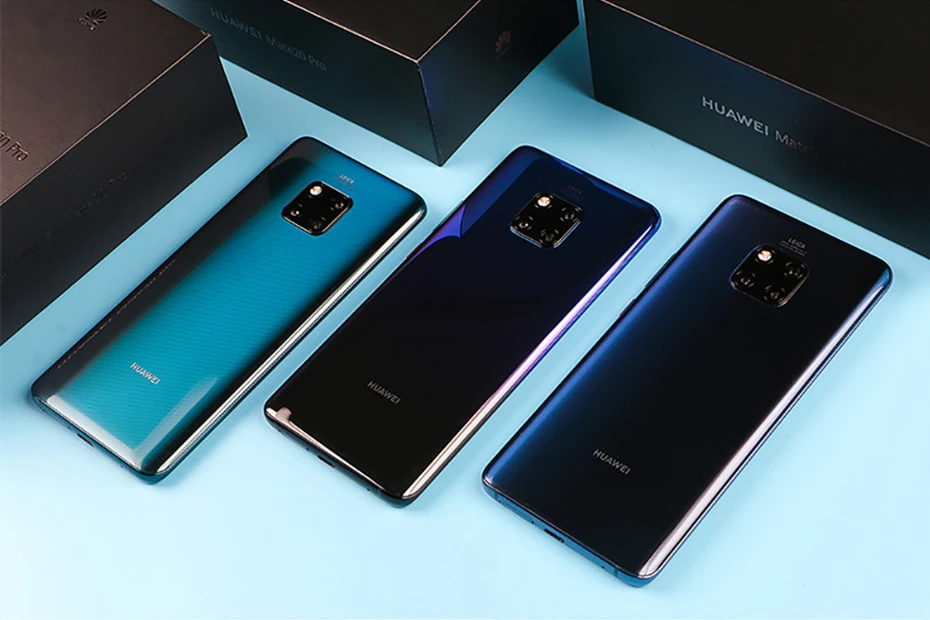 Универсальный дополнительный мобильный телефон HuaWei mate 20 Pro 4G LTE Kirin 980 Android 9,0 6,3" 3120x1440 8 Гб ram 256 ГБ rom МП IP68 NFC