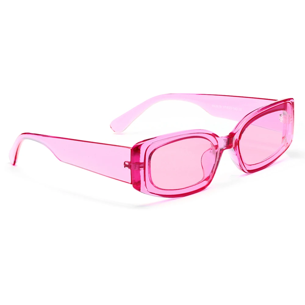 Peekaboo, яркие цвета, солнцезащитные очки для женщин, прямоугольные, квадратные,, розовые, зеленые, синие, прозрачные, солнцезащитные очки для женщин, ретро, черные