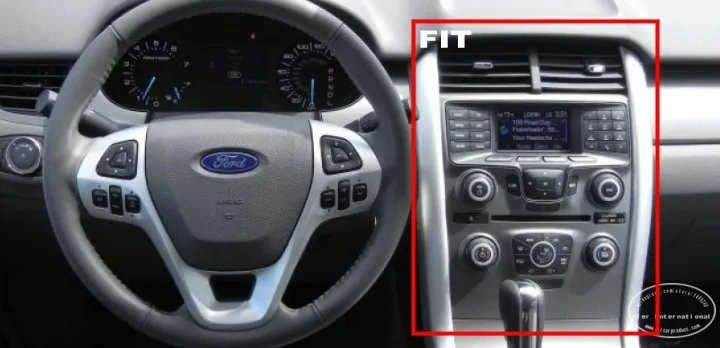 Для Ford Edge 2013~-Автомобильный gps навигационная система+ Радио ТВ DVD iPod BT 3G Wi-Fi HD экран мультимедийная система