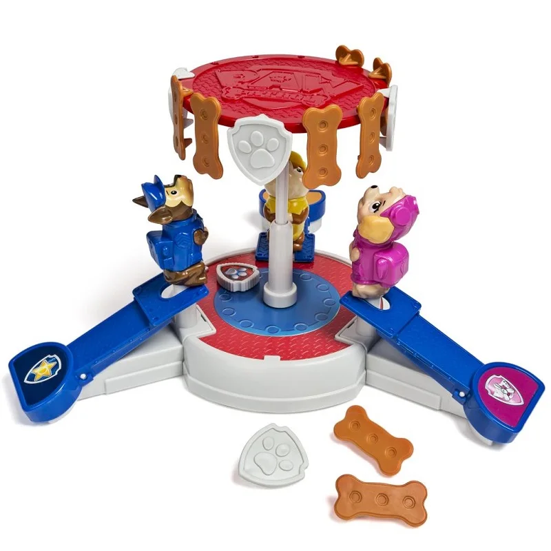 

The New Paw Patrol Pups In Training Game Dog Rescue Base Set Toy Anime Action Figures Model Kids Birthday Best Gift