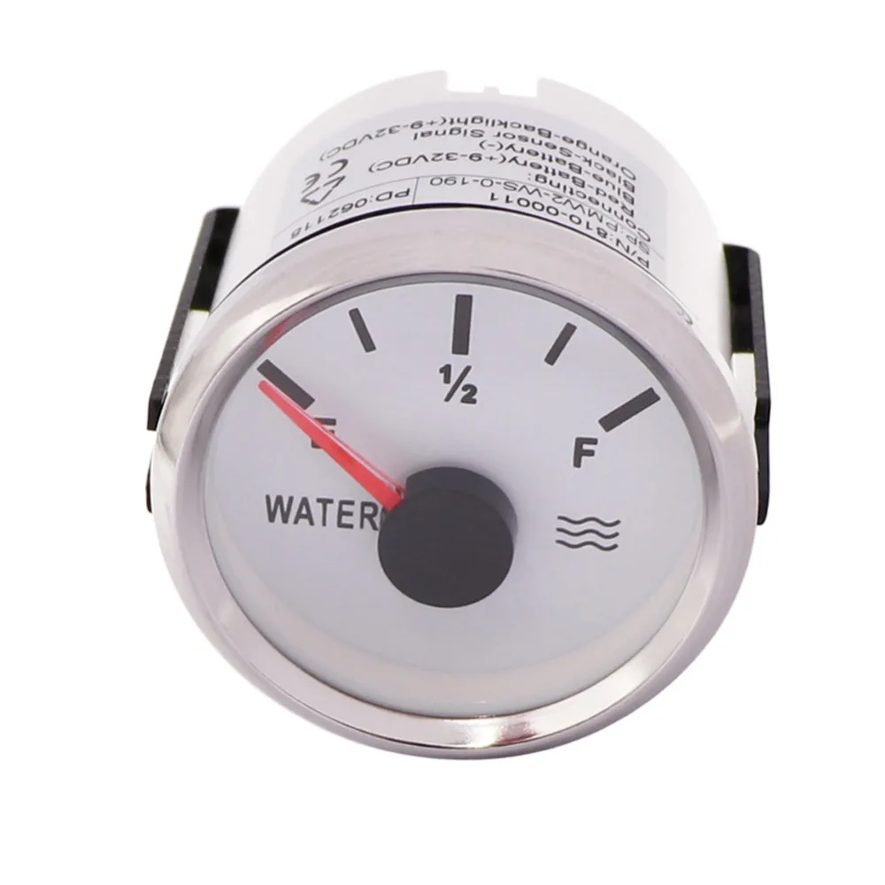 Electronic measuring equipment Universal Multiple Backlight 52mm Water Level Gauge Meter Indicator
