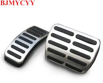 

BJMYCYY Car Fuel Brake Clutch pedals Plate Cover for Volkswagen VW Polo Bora Lavida Jetta MK4/Golf MK4/Skoda Fabia