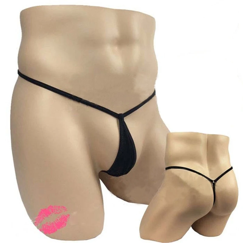 

Sexy Mens G Strings Teardrop Micro Bikini Thongs Tanga Man Cotton Mesh Transparent Erotic Panties Tback Underwear Lingerie Cueca