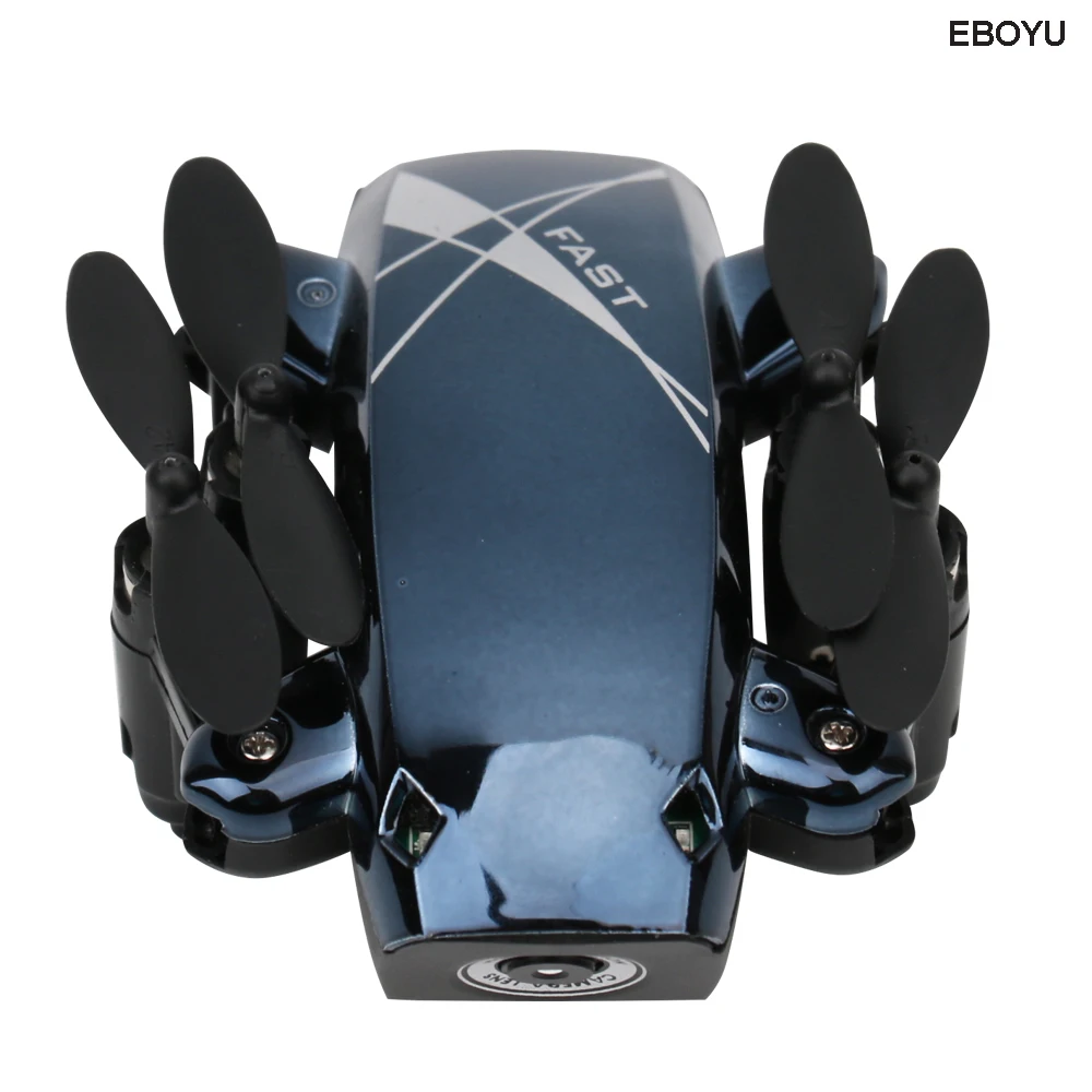 Складной Дрон EBOYU S9M 2 4G BROADREAM с hd камерой 720 P Wi Fi FPV озвученным контролем