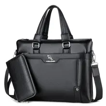 Мужской винтажный портфель, сумка-портфель для мужчин, дорожная деловая сумка для ноутбука, высокое качество, модная ручная сумка-мессенджер, сумка-тоут