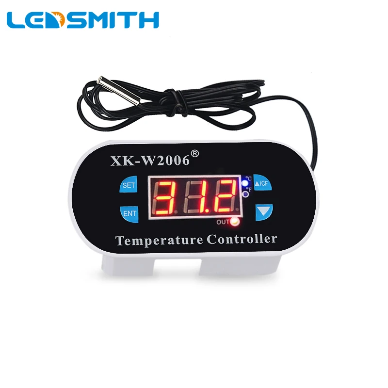

Digital Thermostat Heating C/F Temperature Controller Regulator Thermoregulator For Incubator Heating Cooling Control