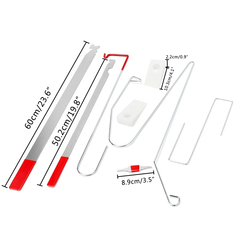 

9pcs Car Emergency Door Open Lock Out Repair Tool Kit Set For Universal