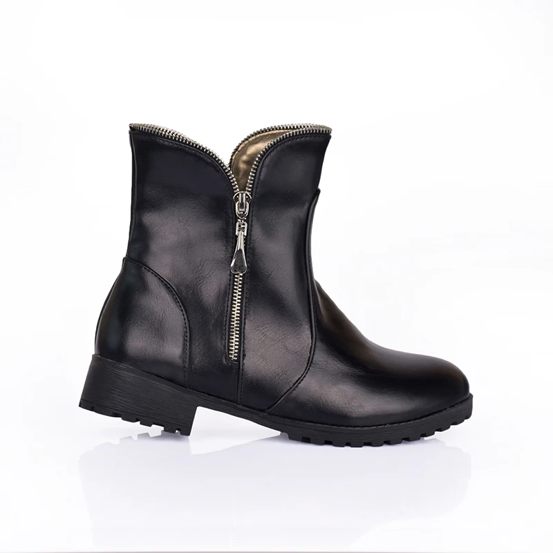 Women Boots 2018 New Design Rain Boots Waterproof Shoes Woman Water Rubber Ankle Martin Boots Good Quality Botas Zipper Booties Women's Shoes