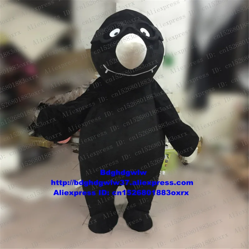 Черный карман Gopher карманная мышка Pouched крыса Geomyidae Susliks маскоты костюм Взрослый персонаж вечерние Upacara Penutupan zx2161