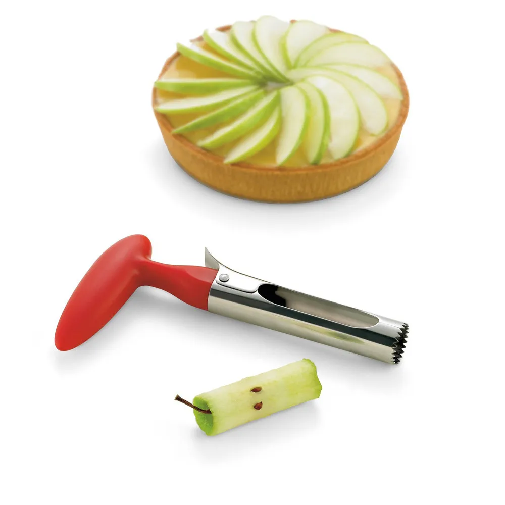 Нержавеющая сталь кухонная утварь Apple Corer кухонная утварь гаджет инструменты Apple Cutter сталь слайсер овощи фрукты Овощечистка