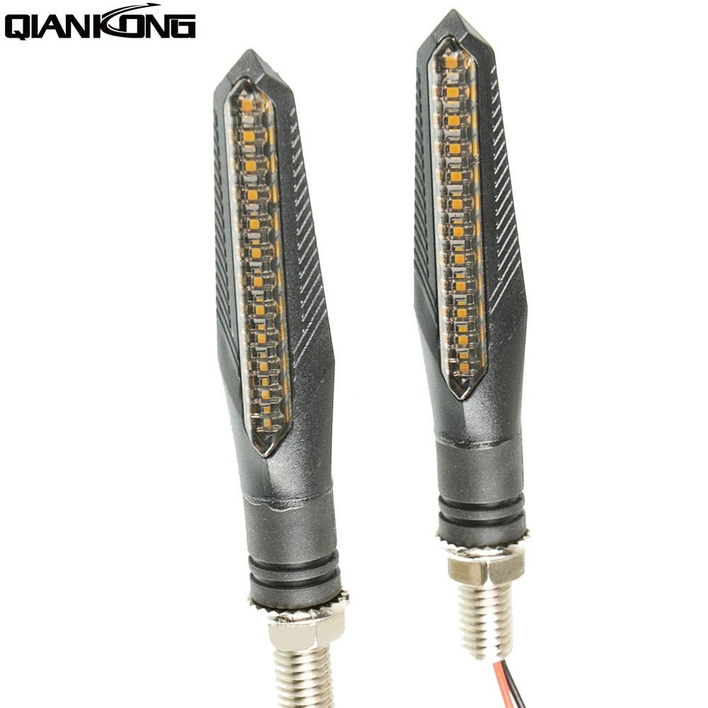

Motorcycle LED Turn Signal Lights Direction Indicators For Kawasaki Ninja 250 SL 2014 2015 2016 ER-6n er6n 2012 2013 2014 15