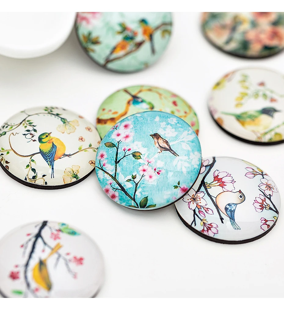 bird magnet refrigerator sticker 05