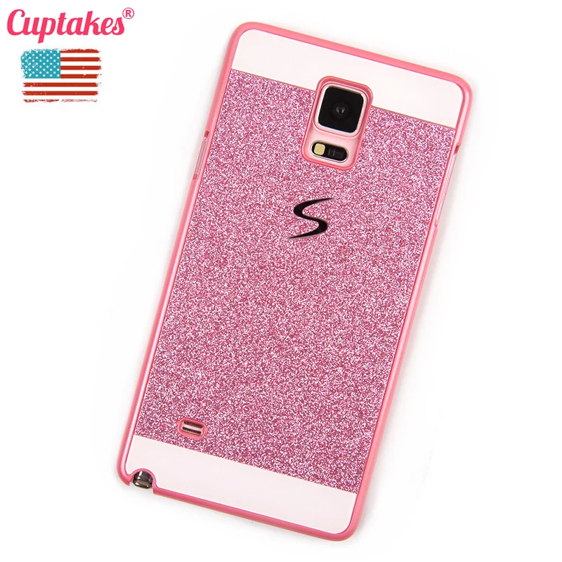 Cuptakes блеск роскоши Искра чехол для Samsung Galaxy Note 3 5 Cover Note3 Note5 милые Coque протектор
