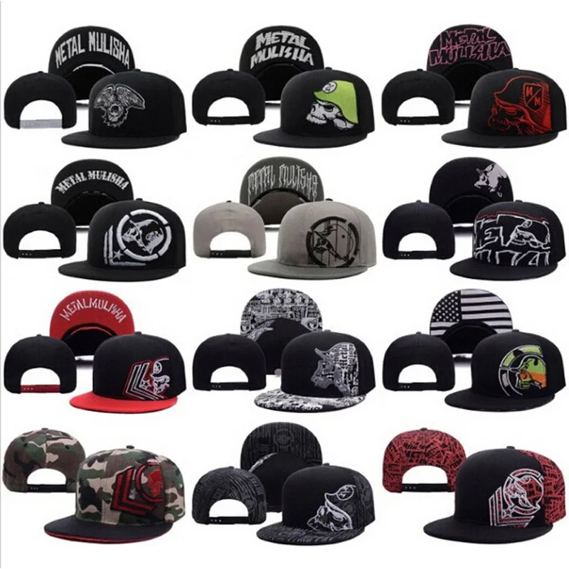 Skull Metal Mulisha Baseball Hat 