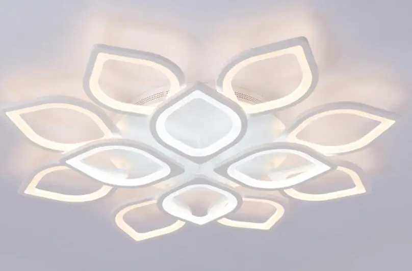 Nordic светодиодные светильники потолочные затемняя современный потолочный лампы для гостиной исследование столовая Спальня дома осветительных приборов - Цвет корпуса: 8 w4 2layer 110x15cm