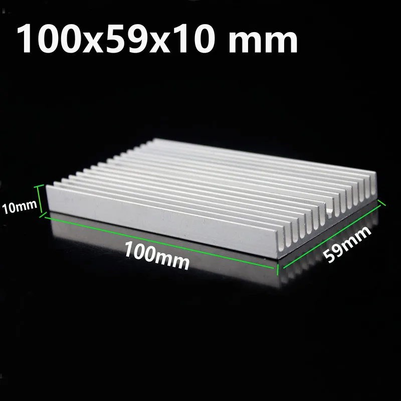 

Алюминиевый радиатор Gdstime, 100x60x10 мм, x 59x10 мм, 1 шт.