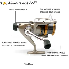 Новая Рыболовная катушка EVA Handshake Max Drag 4+ 1BB спиннинговая Рыболовная катушка профессиональная металлическая левая/правая рука Рыболовная катушка колеса