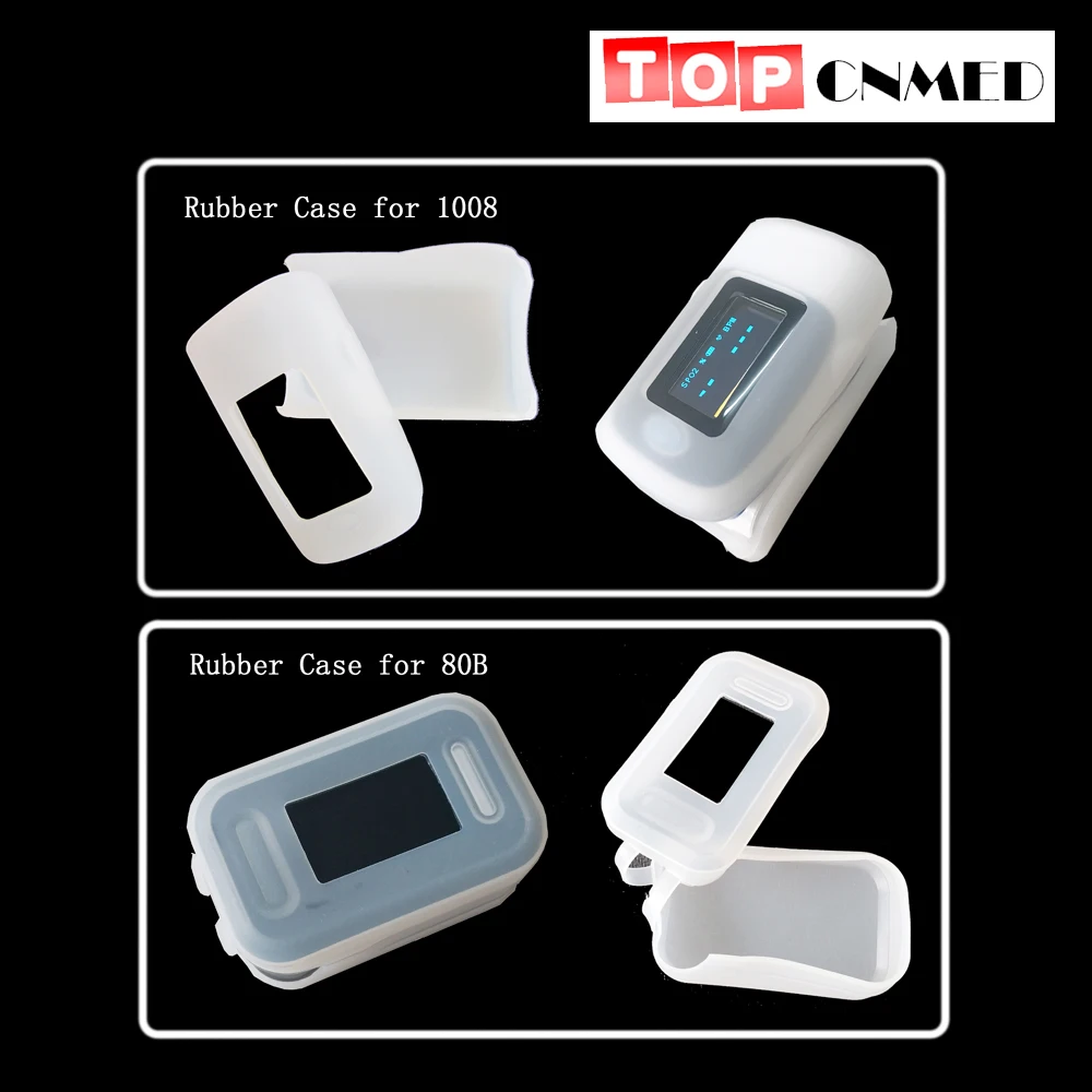 

Rubber Case Protect Case for Fingertip Pulse Oximeter Model 1008 / 80B (NO oximeter, only rubber case)