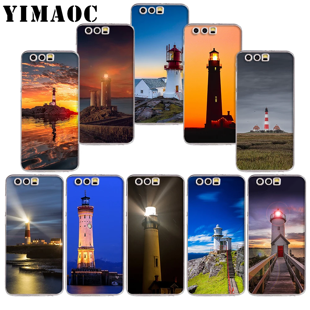 

YIMAOC 233z night Lighthouse Soft TPU Case for Huawei Honor 10 9 lite 7A Pro 7C 7X 8X Nove 3 3i
