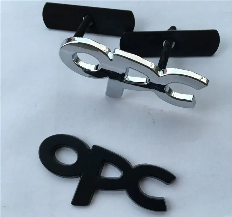 

3D Chrome OPC Emblem Badge Sticker Accessories Sport Stickers For Opel OPC styling