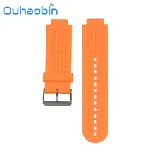 Ouhaobin Мягкая замена для силиконового ремешка ремешок+ Наконечники адаптеры для Garmin Approach S2 S4 Smartwatch Oct 9 Прямая поставка