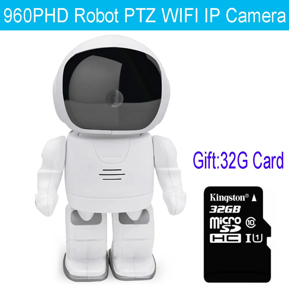 

960P HD MINI IP Camera Robot Vision Audio Recording Network Baby Monitor WIFI Camera Pan-Tilt Home Security IP Camera