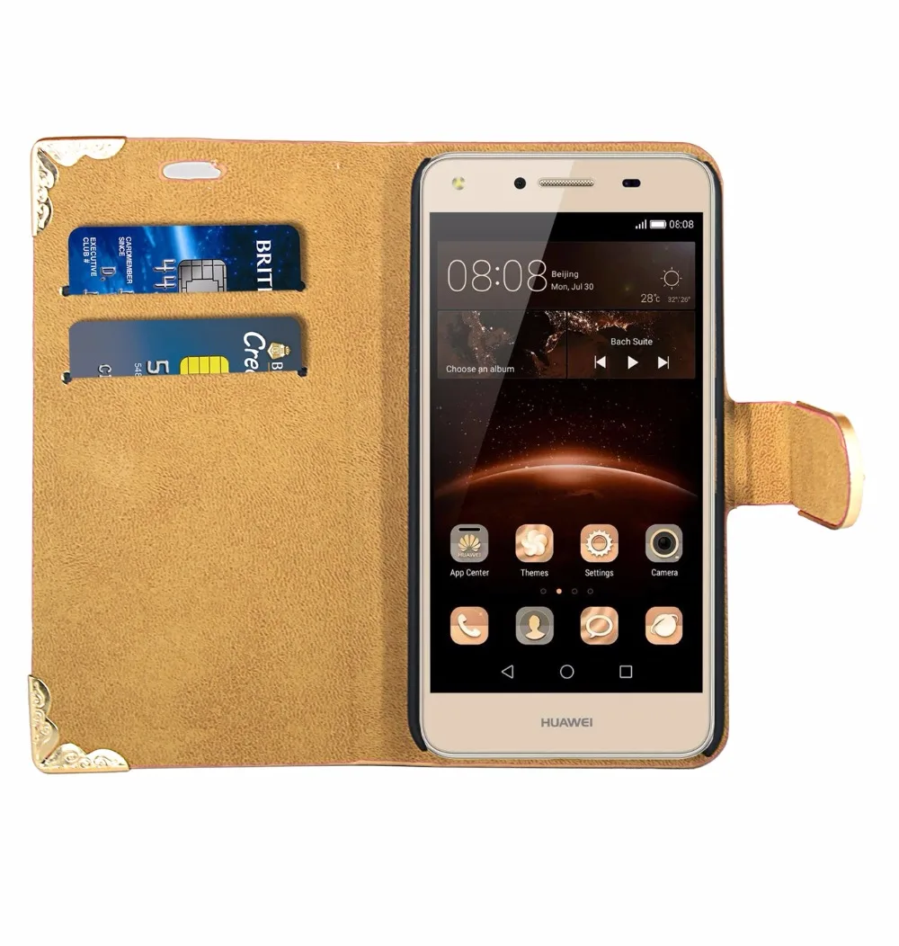Bling чехол для Huawei Y635 кошелек Алмаз кожаный Kickstand сумка Coque Y635|Чехлы-портмоне| |