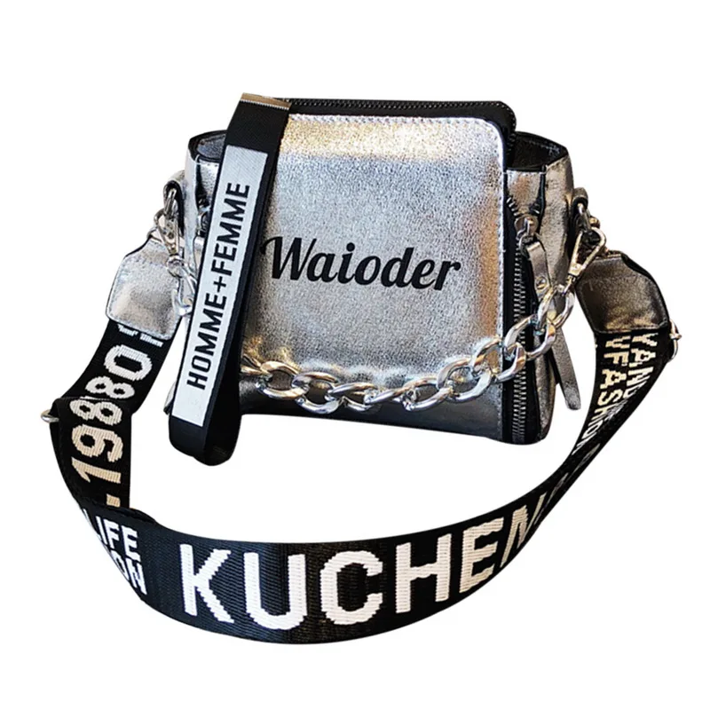 النساء سلاسل Crossbody حقيبة الليزر المرأة أكياس الأزياء شنطة كتف الإناث إلكتروني البسيطة رفرف محفظة بولسا الأنثوية النساء سلاسل Crossbody حقيبة الليزر المرأة أكياس الأزياء شنطة كتف الإناث إلكتروني البسيطة رفرف محفظة بولسا الأنثوية
