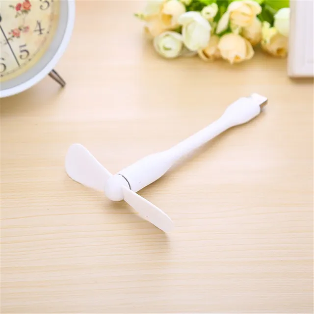 SIANCS Cute Portable Flexible Mini USB Fan Bendable removable USB Gadgets Low power for Powerbank for PC for laptop For OTG 3