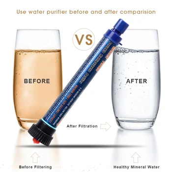 Outdoor Portable Purifier Water Filter Straws