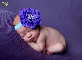 

Newborn flower crown, baby headpiece, newborn headband, baby girl newborn photo prop 3 pcs a lot leave me the headband No.