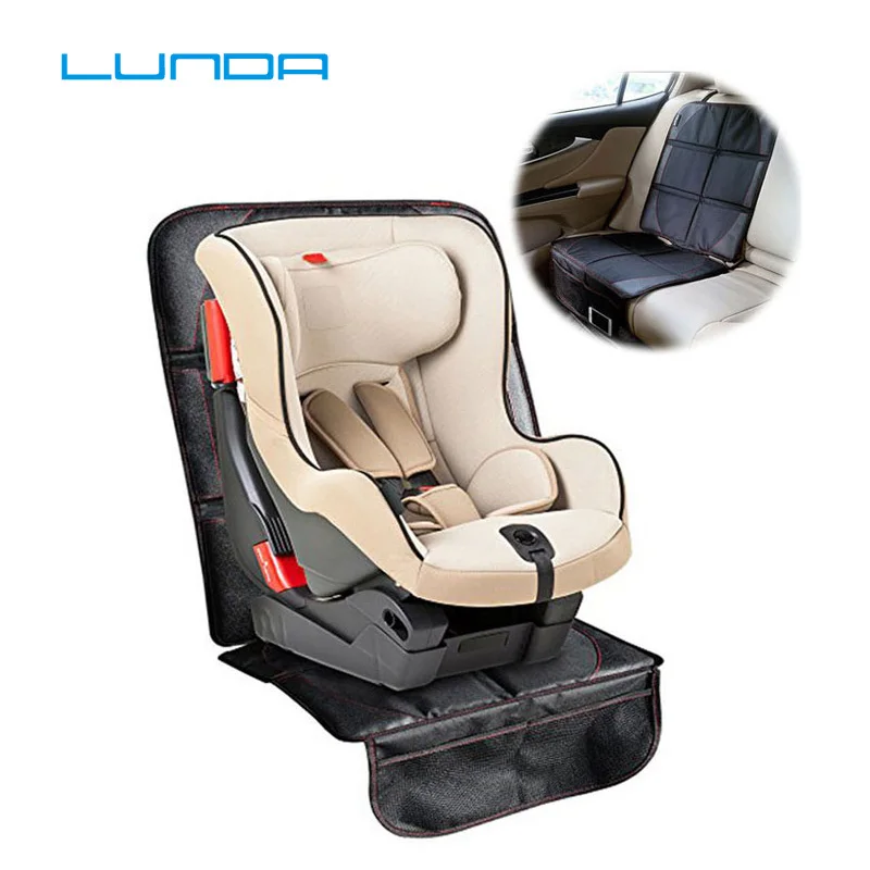 

High Quality Easy Clean Safety Anti Slip Seat Protector Mat Auto Baby Leather Universal Car Seat Covers