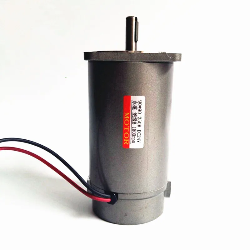 DC12V 24 V 220 V 1800 об/мин микро двигатель постоянного тока, 250 W постоянного тока с постоянным магнитом оптическая ось мотор, 170X90 мм 250 W, двигатель постоянного тока, J18187