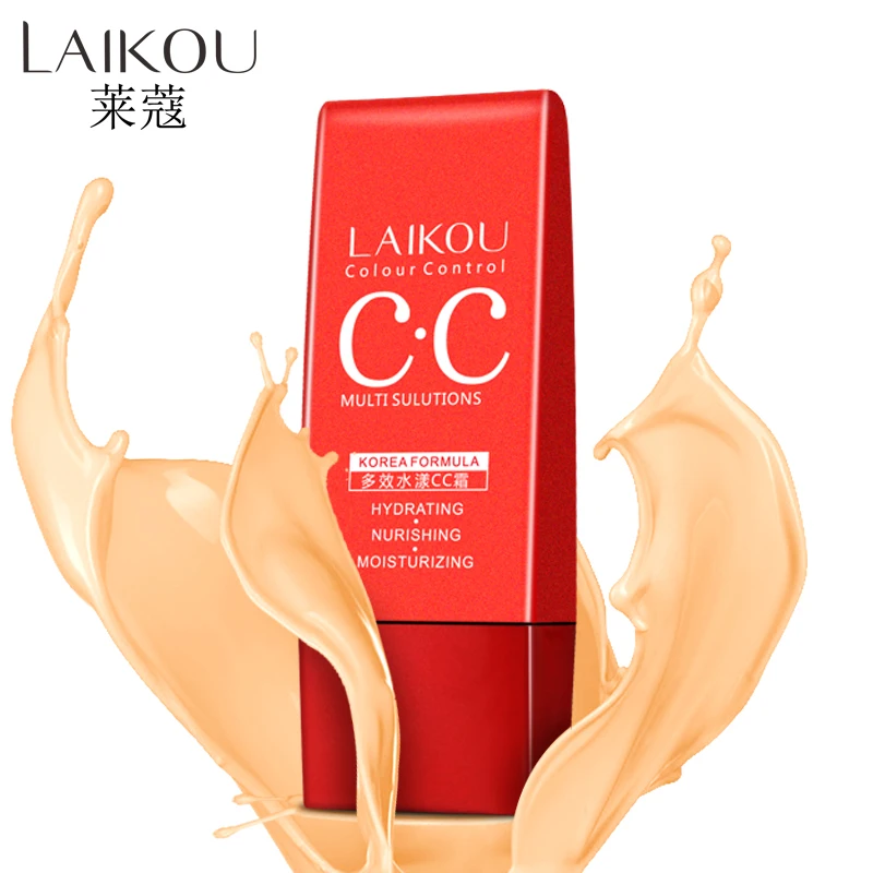 

LAIKOU Multi-effect Hydrating CC Cream Makeup Facial Whitening Concealer Moisturizing Korea Cosmetics BB Cream 40g