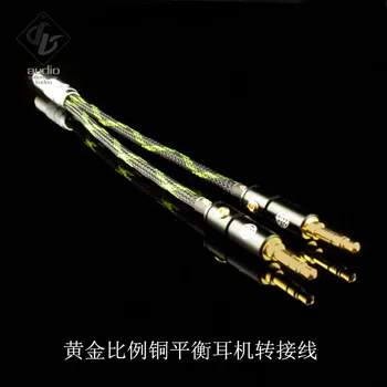 

SLK Audio Sterling Silver PHA-3 XLR Balance Headphone AK380 AK240 Adapter Cable